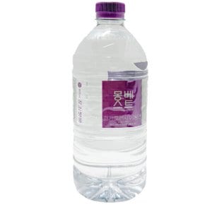 총6개 몽베스트생수 1L 유무라벨랜덤 몽베스트 1l 몽베스트1리터 몽베스트1L 생수1 식수1 물1000 큰생수