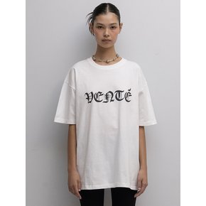 gothic logo overfit tee