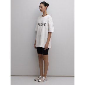 gothic logo overfit tee