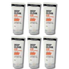 딥클린 아크네 포밍 클렌저 150ml 민감성 6개