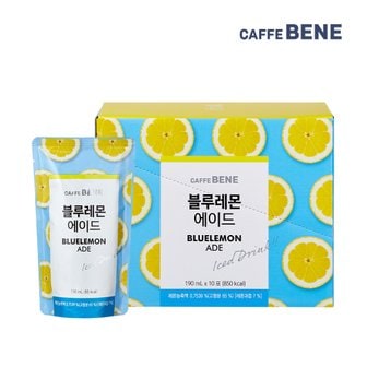 카페베네 블루레몬에이드 190ml x 20팩 파우치음료