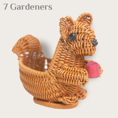 [Made by 7 Gardeners]다람쥐 베리픽킹 미니 바스켓