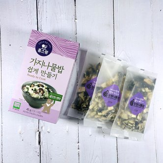 강원6차산업 [횡성 청태산농장]OK농부오손농손 가지나물밥 쉽게만들기(45g/6인분)