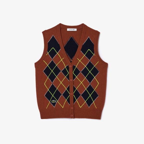 [시흥점] 여성 아가일 스웨터 베스트 AF2569-54N