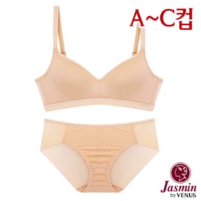 A-C컵 아웃밴드 노와이어 스포츠브라팬티2종(JBA021)75A-90C