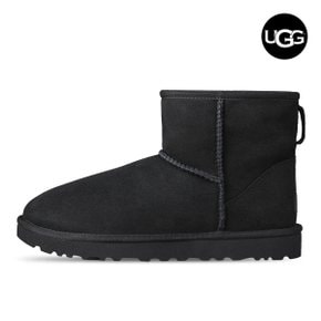 미국어그 UGG 클래식 미니2 여성 겨울 방한 숏 부츠 1016222-BLK