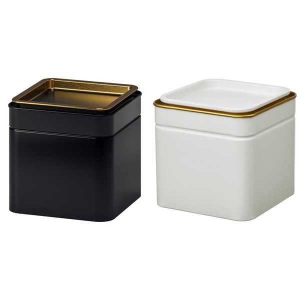 BLOMNING 블롬닝 커피/차 보관함 소형 10x10x10cm 티케이스 커피가루통 밀폐용기