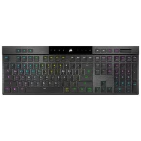 CORSAIR K100 AIR WIRELESS RGB Ultra Low Profile 게이밍 기계식 키보드