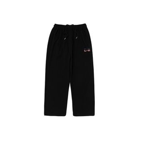 AMERICAN LOGO LOGO SWEAT PANTS (BLACK)