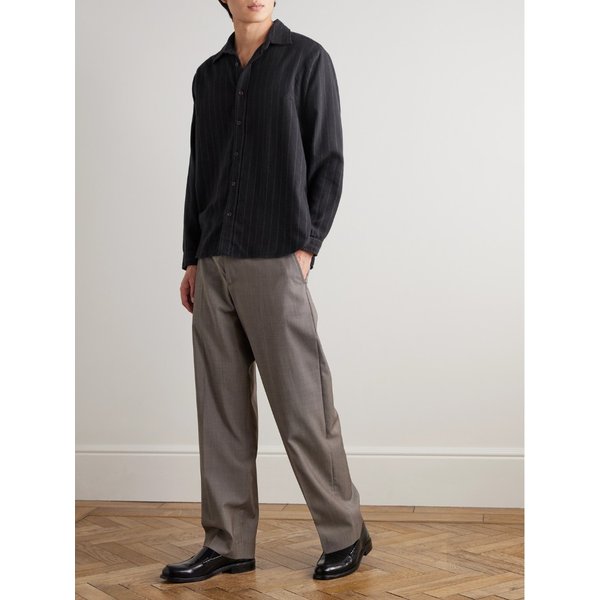 개리슨 스트라이프 코튼 셔츠 46376663162942730