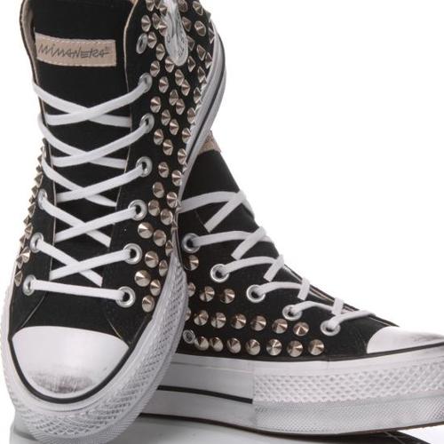 컨버스 스니커즈 174 CONVERSE PLATFORM STUDS BLACK White