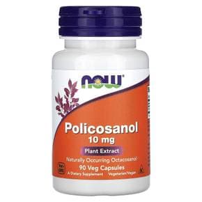 나우푸드 폴리코사놀 Policosanol 10 mg 90 야채 캡슐
