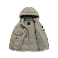 [기존가 239,000원]K234UDW210 어드벤처 매너티숏 덕 다운 점퍼 GRAYBEIGE