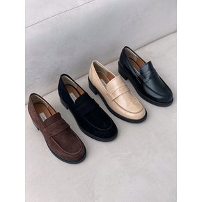 plain classic  penny loafer_5colors