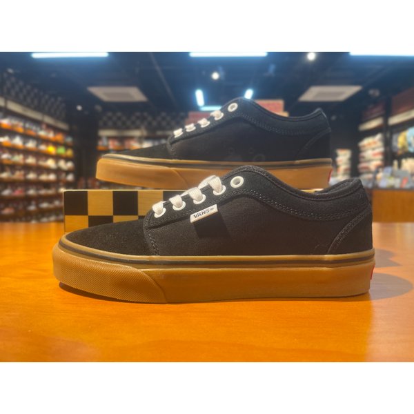 [여주점] (남여공용) 스니커즈 스케이트 처카 로우  (블랙) (VN0A4BX40I4)