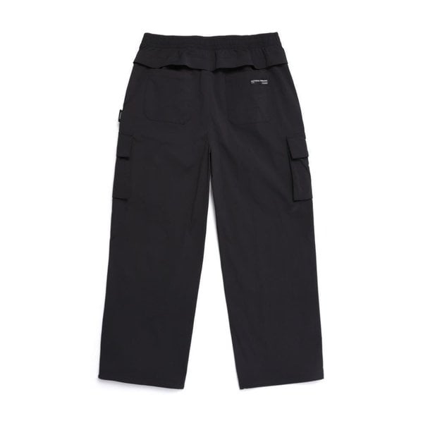 [여주점] N251MPT110 NRN 버클 카고 와이드 팬츠 CARBON BLACK