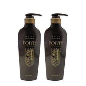 포르테 프레스티지 샴푸액 한방탈모 샴푸 500ml 2개