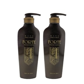 포르테 프레스티지 샴푸액 한방탈모 샴푸 500ml 2개
