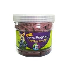 댕댕스타 덴탈 프랜드 300g(블루베리) 치석껌 간식