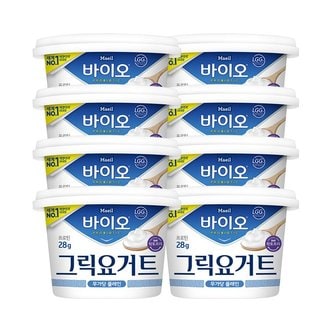 매일 바이오 그릭요거트 무가당 플레인 400g 8개_P373289263