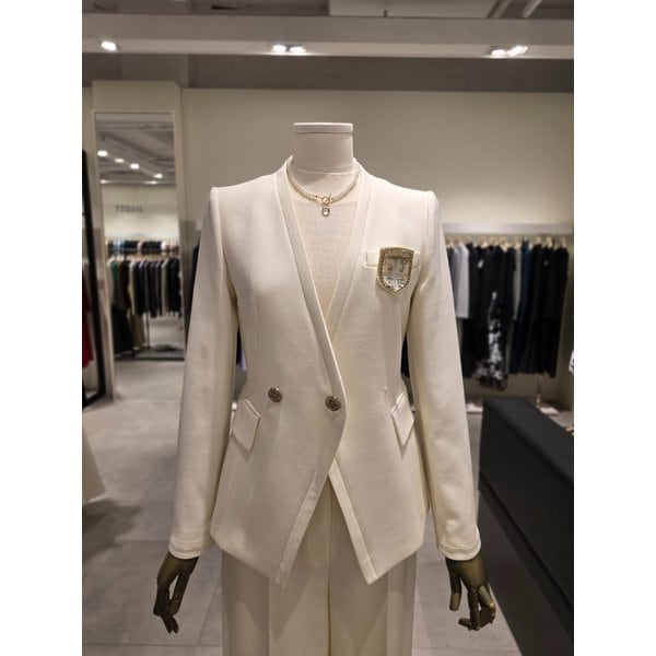 [파주점] 클래식 울 더블 브로치 자켓 JR3A0JK011