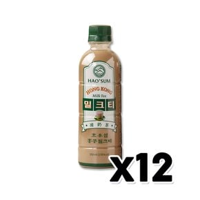 호우섬 홍콩밀크티 페트음료 350ml x 12개