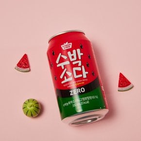 수박소다 제로 350ml 24캔(뚱뚱)