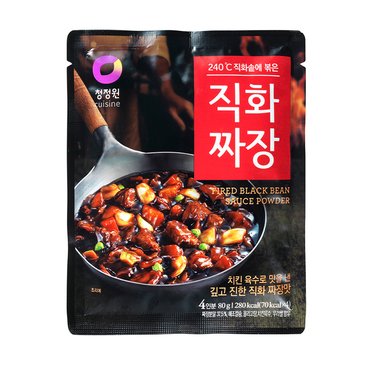 청정원 직화짜장 분말 80g