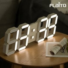 국산 플라이토 3D LED 인테리어 벽시계 LG전구 38cm