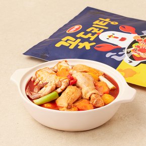 [냉동][한강식품] 꽃게 닭도리탕 1,000g