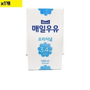 식자재 도매 고급 흰우유 매일유업 1L 1Kg 1개 (WCFB02D)