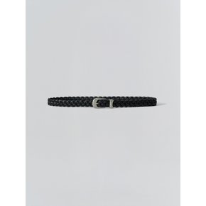 Slim Weaving Belt_Black