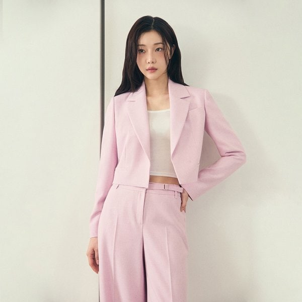 [시흥점] 여성  웨이스트 스트랩 숏 자켓 (ES2TJ800)