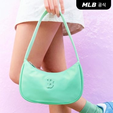 MLB [코리아공식]나일론 호보백 B (L.Khaki)