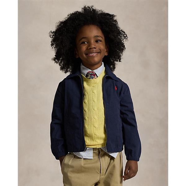 폴로 키즈 남아 2-7세 베이포트 코튼 포플린 재킷(CWPOOTWB6020290410)