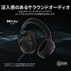 [Amazon.co.jp CORSAIR HS55 SURROUND 3.5 MacPS5PS4 Xbox SeriesSwitch Discord CA-9011265-AP