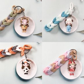 양말목공예 12간지 열쇠고리 키링 만들기 DIY KIT /업사이클링 12자신 캐릭터 피규어 재료