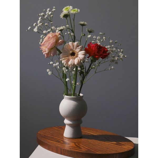 미니 볼륨 샌드 오브제 화병