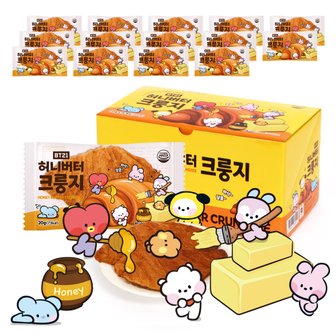 BT21 허니버터 크룽지 20g × 15개입 BTS 방탄