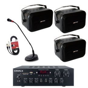 카페 호출용마이크 앰프스피커 RB15502N3M5 검정