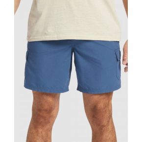 Quiksilver Mens Waterman Balance 18 Swim Shorts - ENSIGN BLUE HEATHER