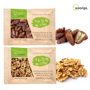 호두 1kg + 씨없는 대추야자 (이란) 1kg