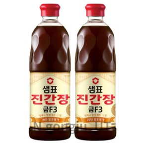 샘표 발효명가 조림 볶음 요리 금F3 진간장 860ml 2개