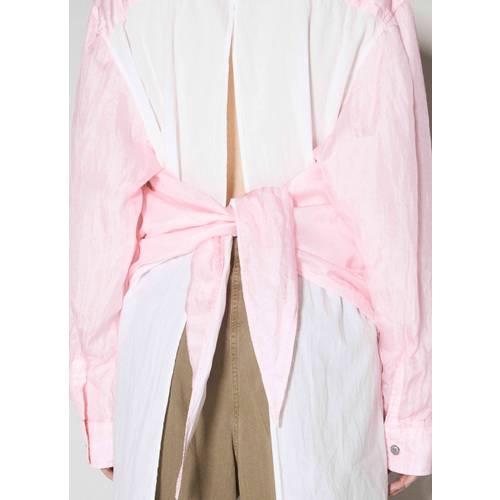 [해외배송] 24 S/S OUR LEGACY APRON 셔츠 W2242ABC Pink Cotton Silk B0111054023