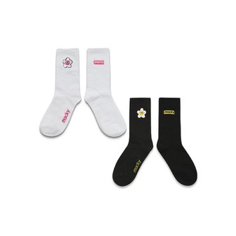 맥키 Signature patch socks