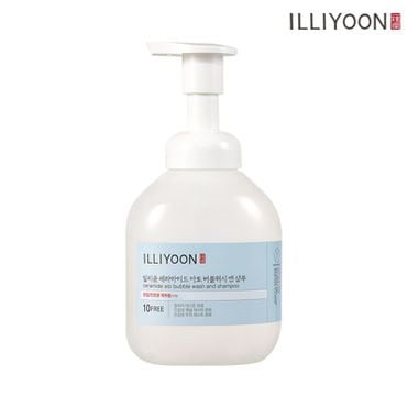 NS홈쇼핑 일리윤 세라마이드 아토 버블워시앤샴푸 400ml[33772707]