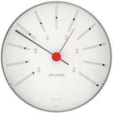 독일 아르네야콥센 벽시계 인테리어시계 1936945 Arne Jacobsen Barometer O12 cm Bankers Origi