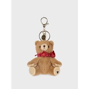 Fluffy Bear Mini Bag Charm / WHAWG2223A
