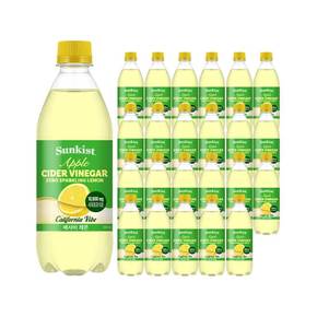 [G] 썬키스트 애사비 제로 스파클링 레몬 500ml 24입