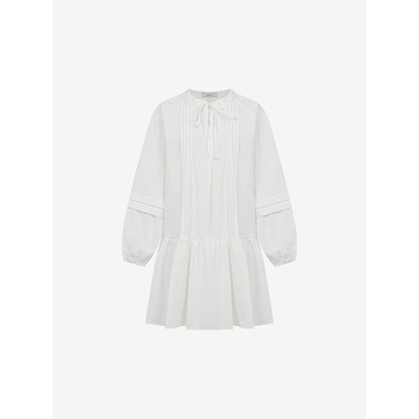 리본 핀턱 미니 원피스 (TMOAB2507)